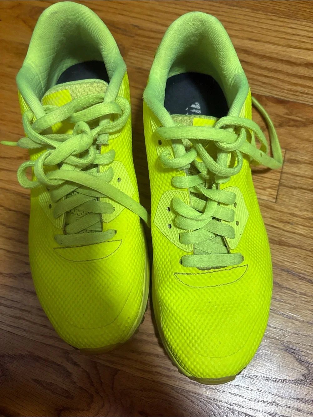 Nike Neon Lime Green Women's Air Max Sneakers